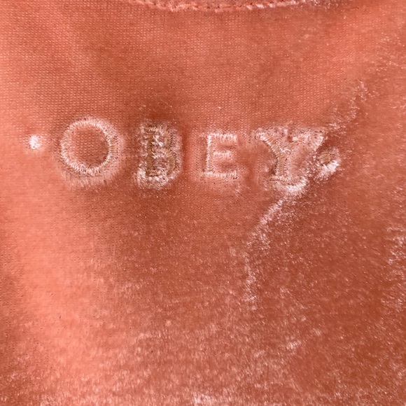 Velvet Peach Obey Backless Bodysuit - Picture 3 of 5